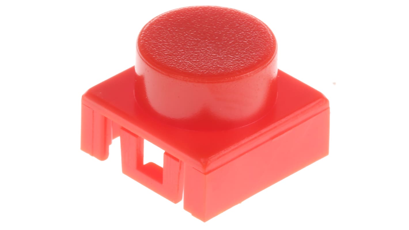 C & K Red Tactile Switch Cap for KSA Series, KSL Series, BTN K02 40