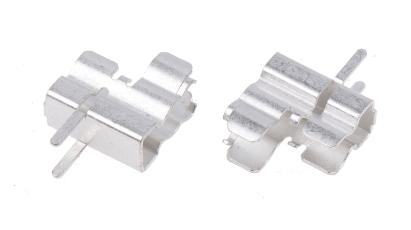 Schurter Tin Plated Brass PCB Mount Fuse Clip for 5 x 20mm