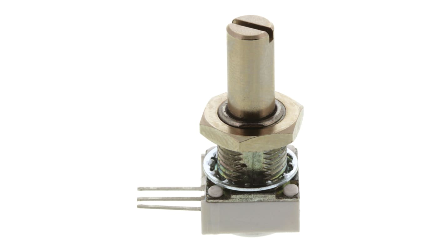 Vishay 1MΩ Rotary Potentiometer 1-Gang, Panel Mount (Through Hole), 14910F0GJSX10105KA