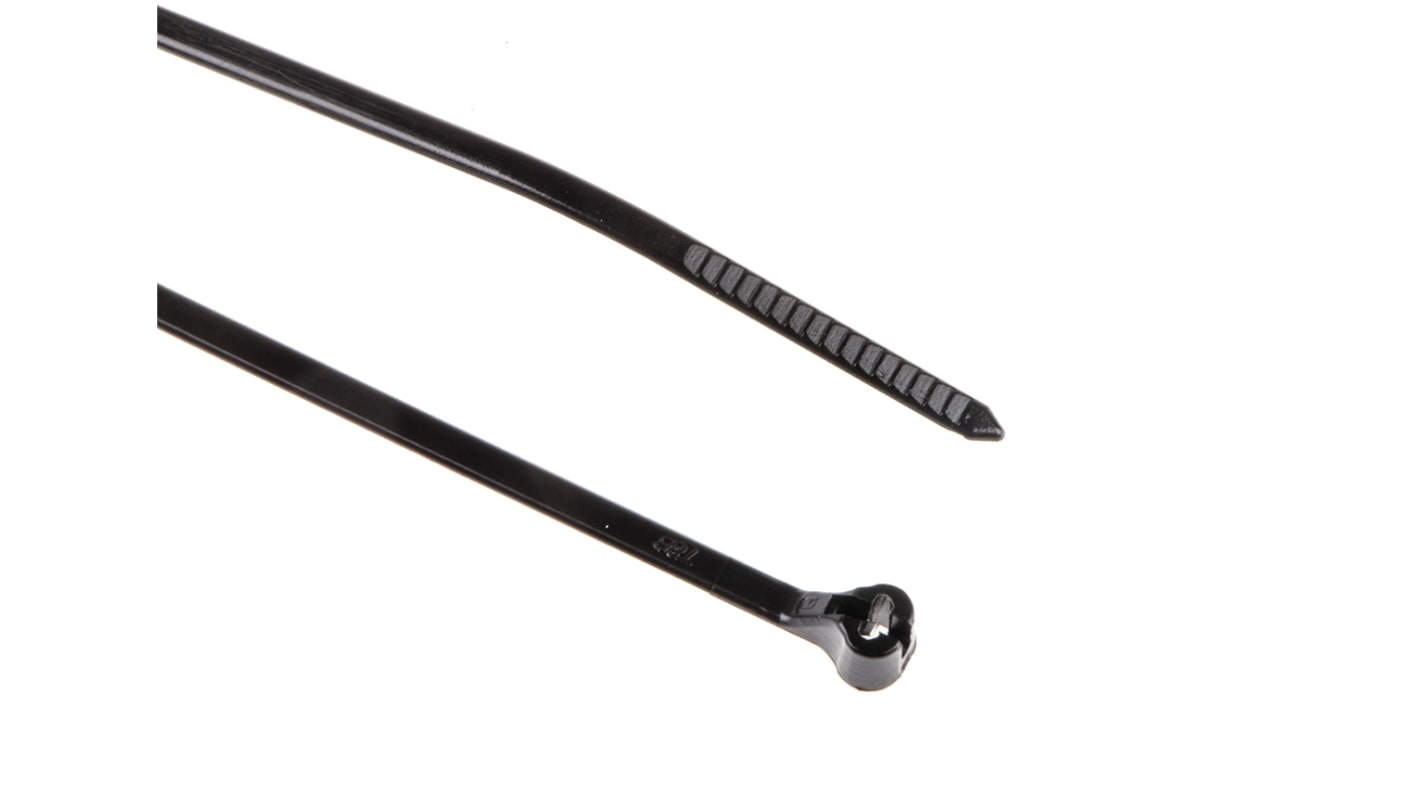Lot De Colliers De Serrage (cable Ties) Nylon Noir Thomas & Betts - 631 X 9 Mm