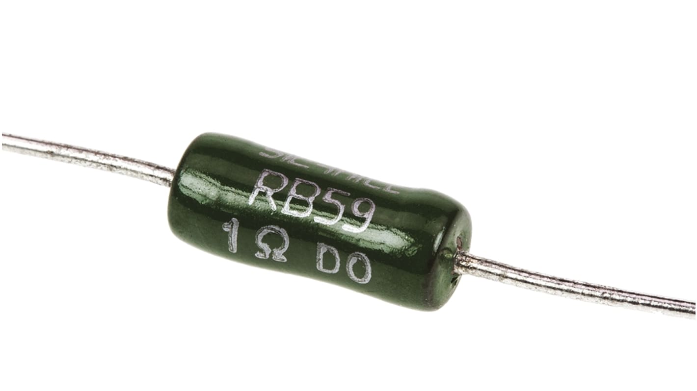 Vishay 1Ω Wire Wound Resistor 3W ±5% RWM04101R00JR15E1