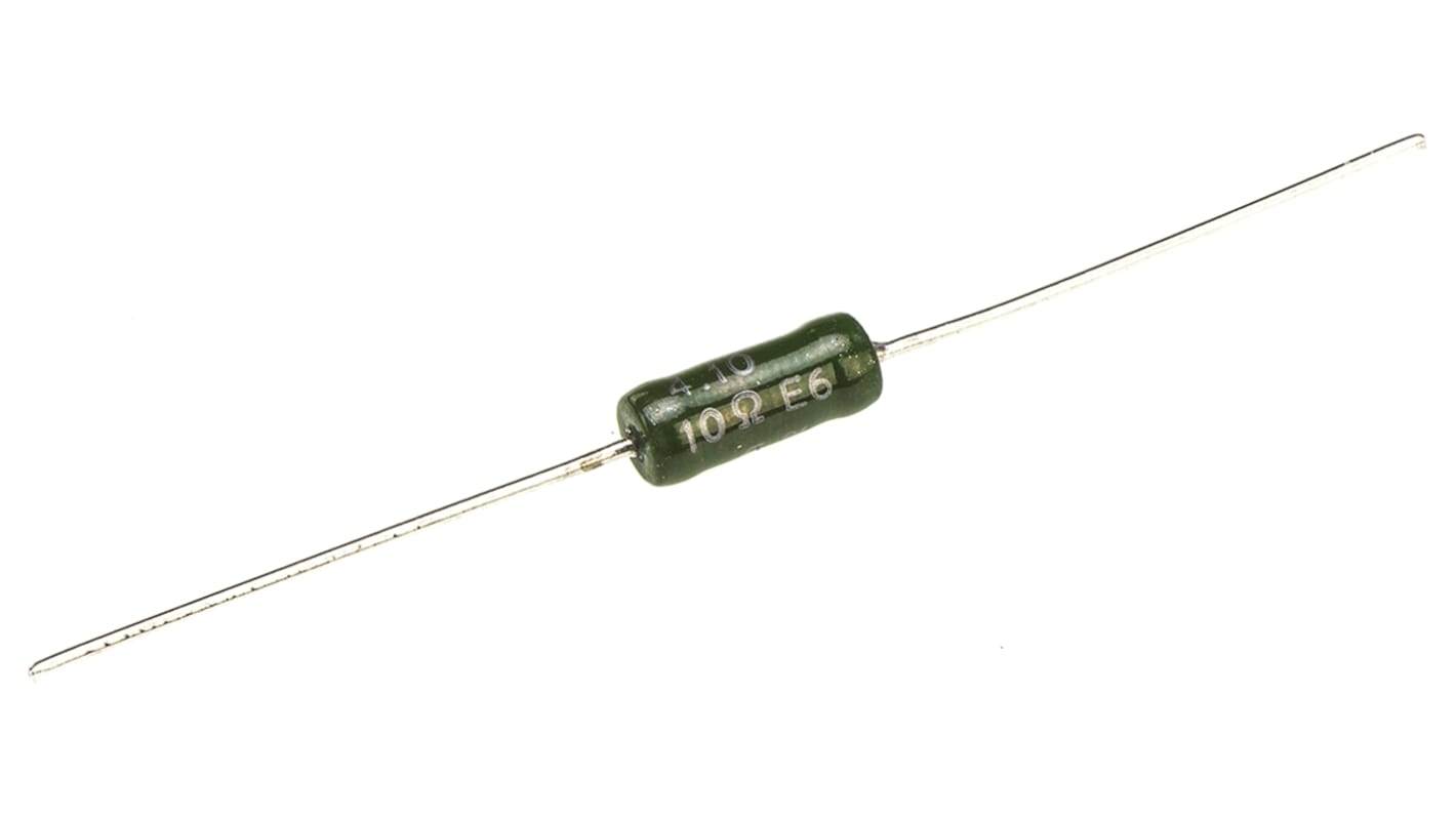 Vishay 10Ω Wire Wound Resistor 3W ±5% RWM041010R0JR15E1