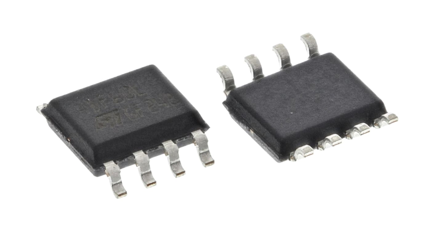 MOSFET, 2 elem/chip, 4 A, 60 V, 8-tüskés, SOIC STripFET Izolált Si