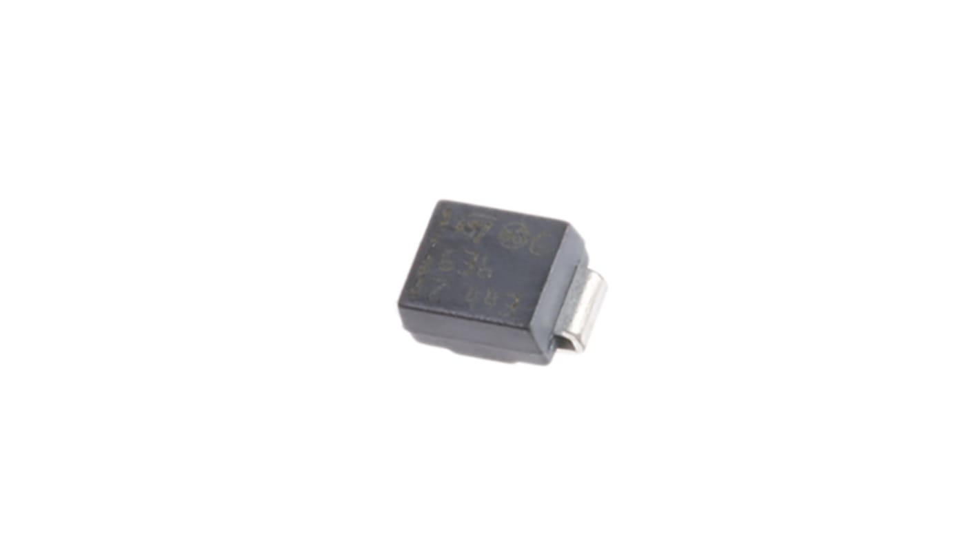 STMicroelectronics SMD Schottky Diode, 60V / 3A, 2-Pin DO-214AA (SMB)