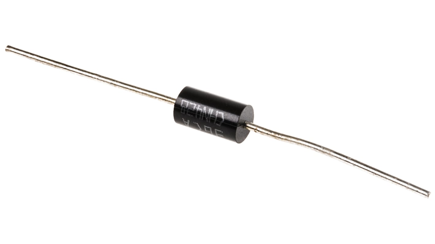 STMicroelectronics TVS-Diode Bi-Directional Einfach 64.3V 34.2V min., 2-Pin, THT 30.8V max DO-201