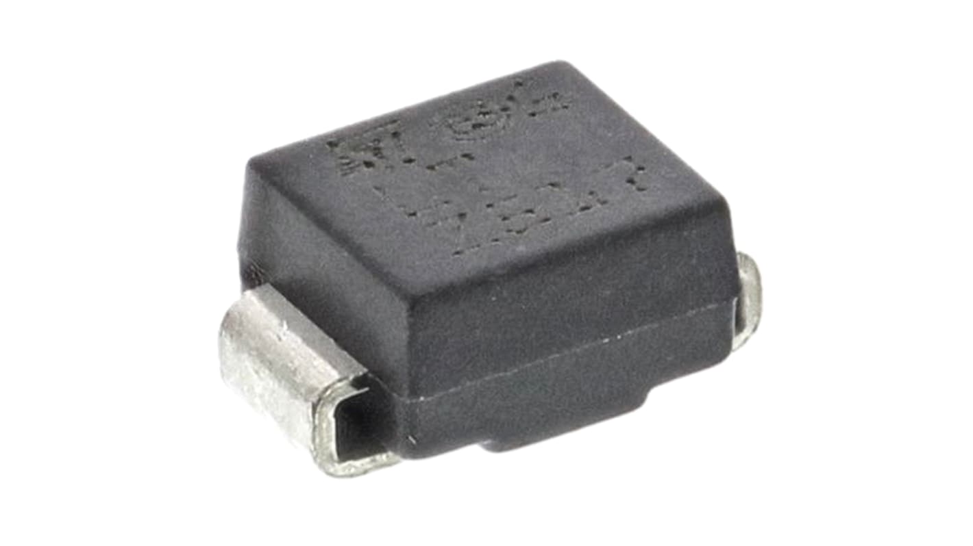 Diode TVS Bidirectionnel, claq. 11.4V, 21.7V DO-214AA (SMB), 2 broches, dissip. 600W