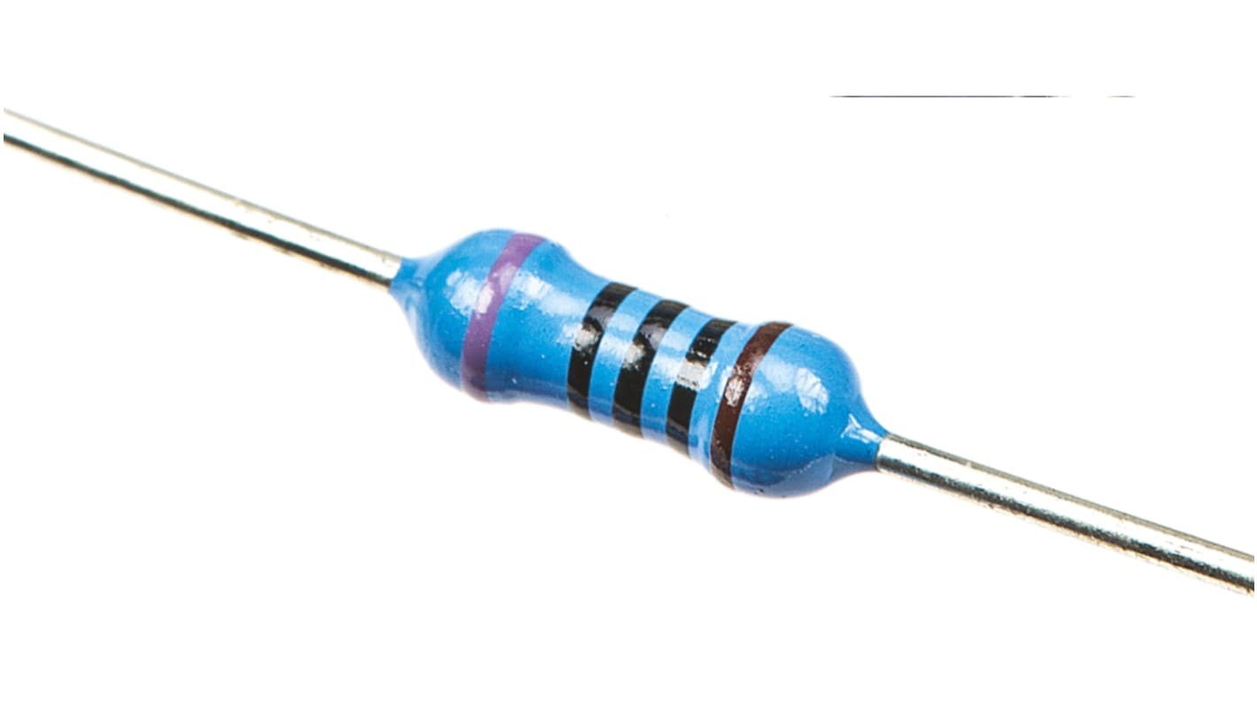 Arcol MRA0207 Series Axial Metal Film Fixed Resistor 100Ω ±0.1% 0.25W ±15ppm/°C