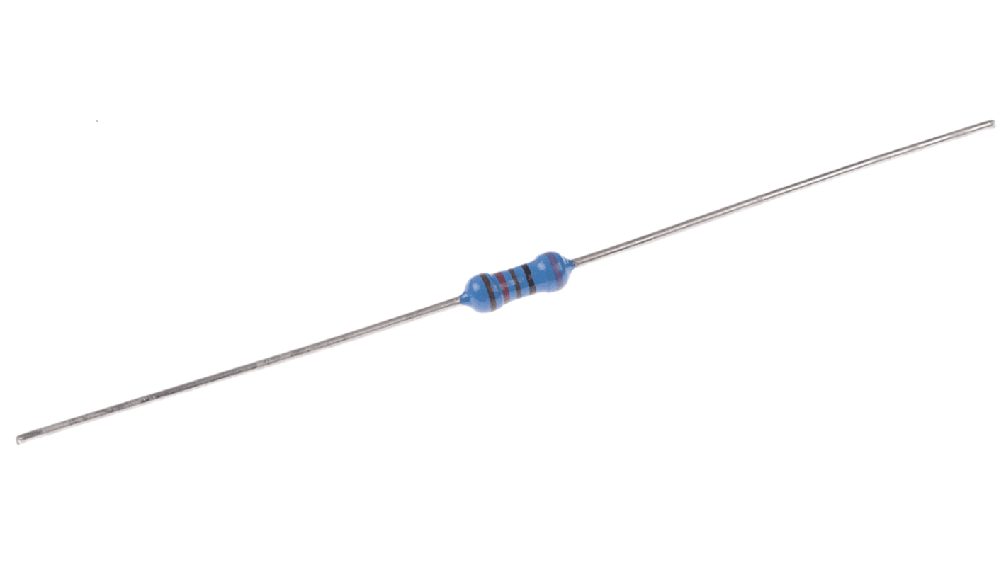 Arcol MRA0207 Series Axial Metal Film Fixed Resistor 121Ω ±0.1% 0.25W ±15ppm/°C