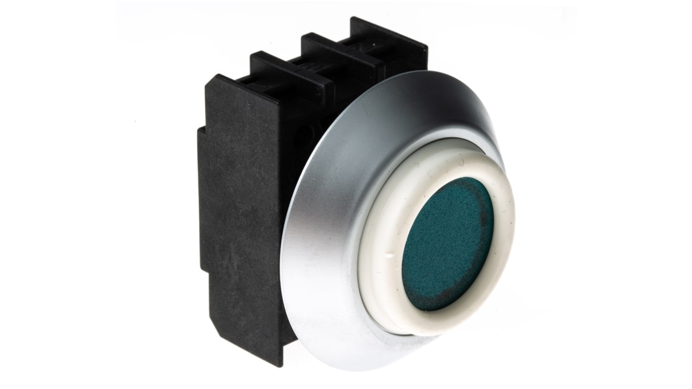 Schmersal Elan Series Green Illuminated Push Button Head, 22mm Cutout, IP69K