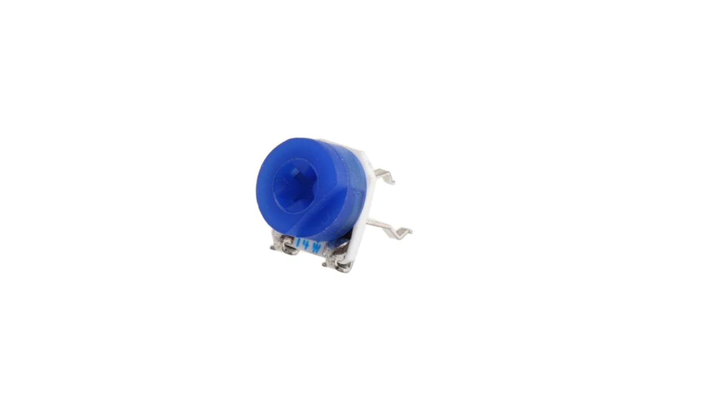 10kΩ, Through Hole Trimmer Potentiometer 0.2W Top Adjust Bourns, 3306