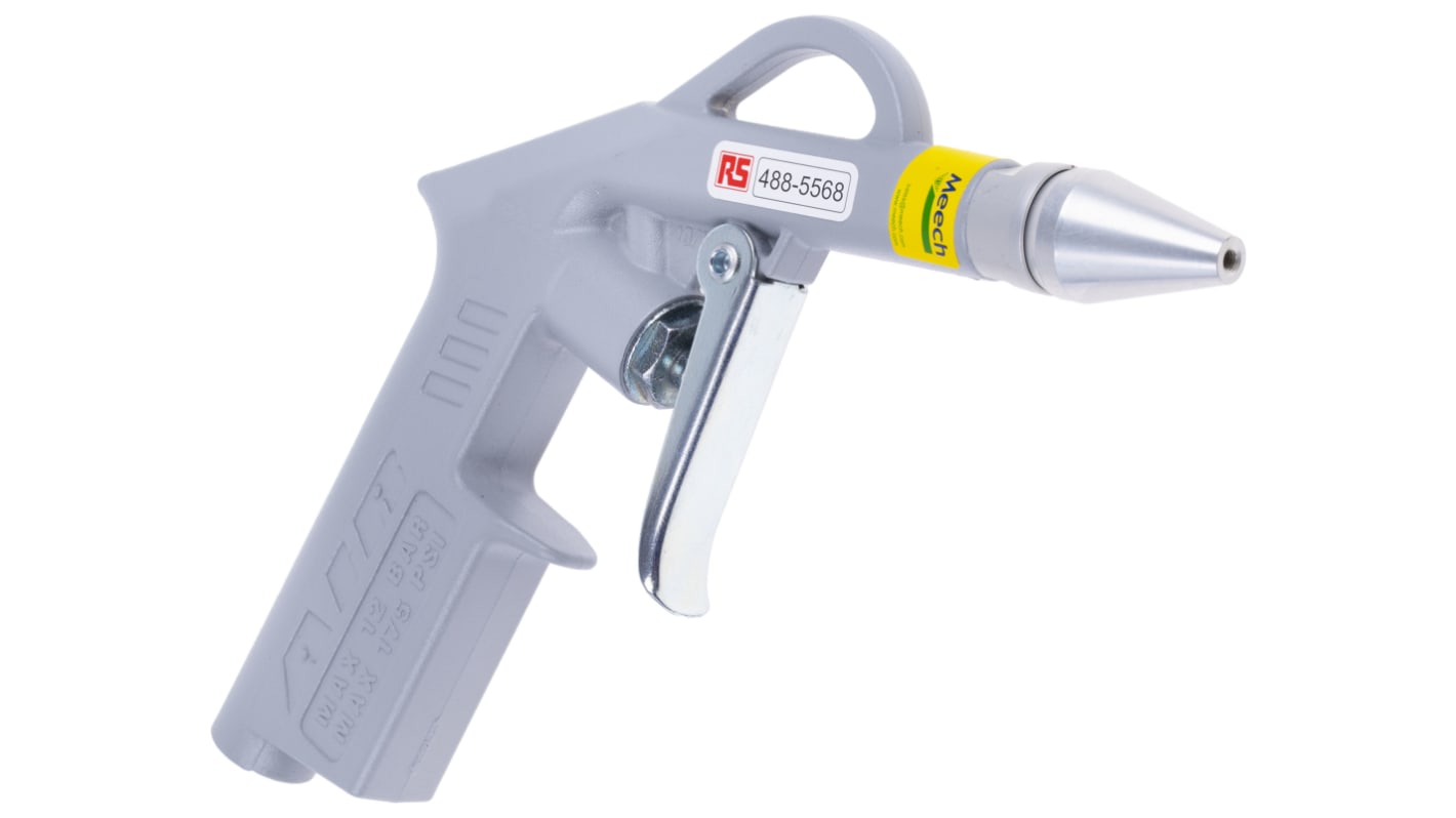 RS PRO 12bar Air Blow Gun, 1/4in Air Inlet (BSP)