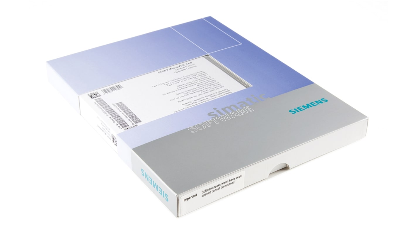 Software de programación PLC Siemens, Actualización 4.0, para SIMATIC S7-200, para Windows 7, Windows XP