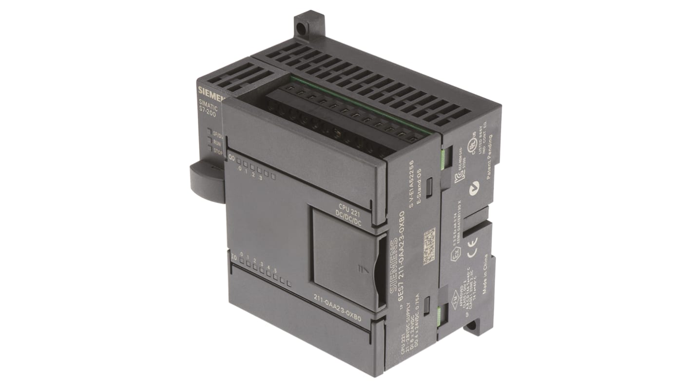 Siemens PLC (CPUユニット)ユニット, シリーズ名：S7-200 2 kB (データメモリ), 4 kB (プログラムメモリ)