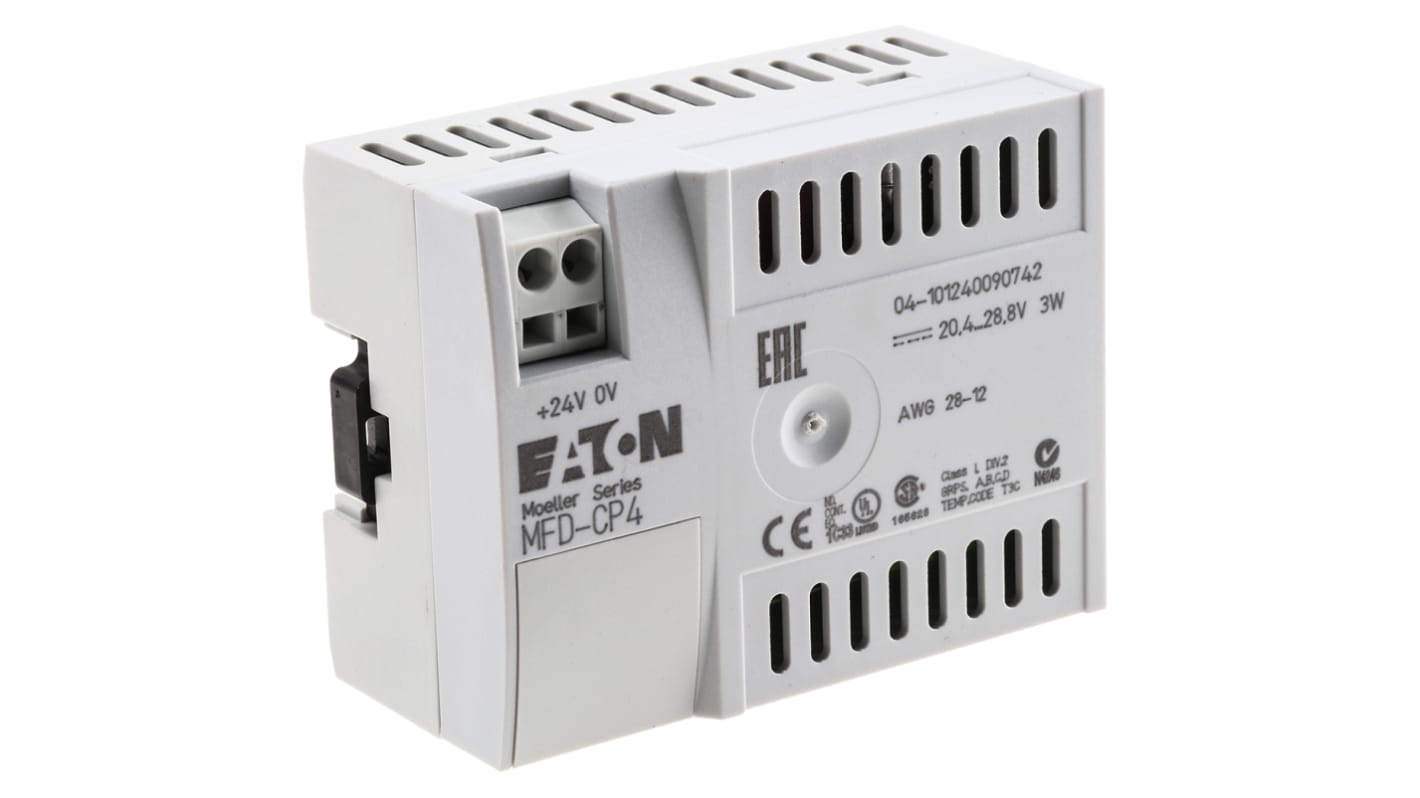 Eaton Easy 800 Series PLC Power Supply for Use with Easy 800 Series