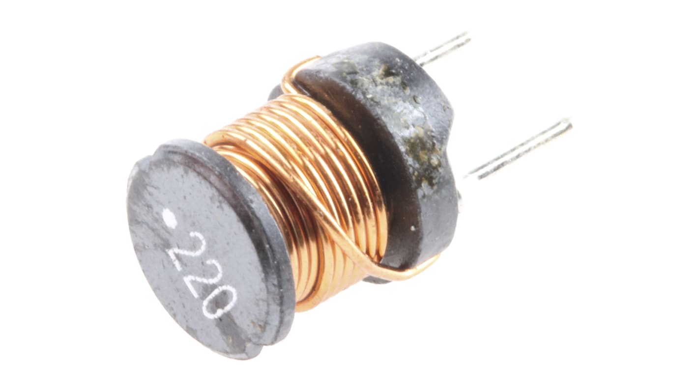 Inductance radiale, 22 μH, 2.3A, 55mΩ, ±10%, Séries WE-TI