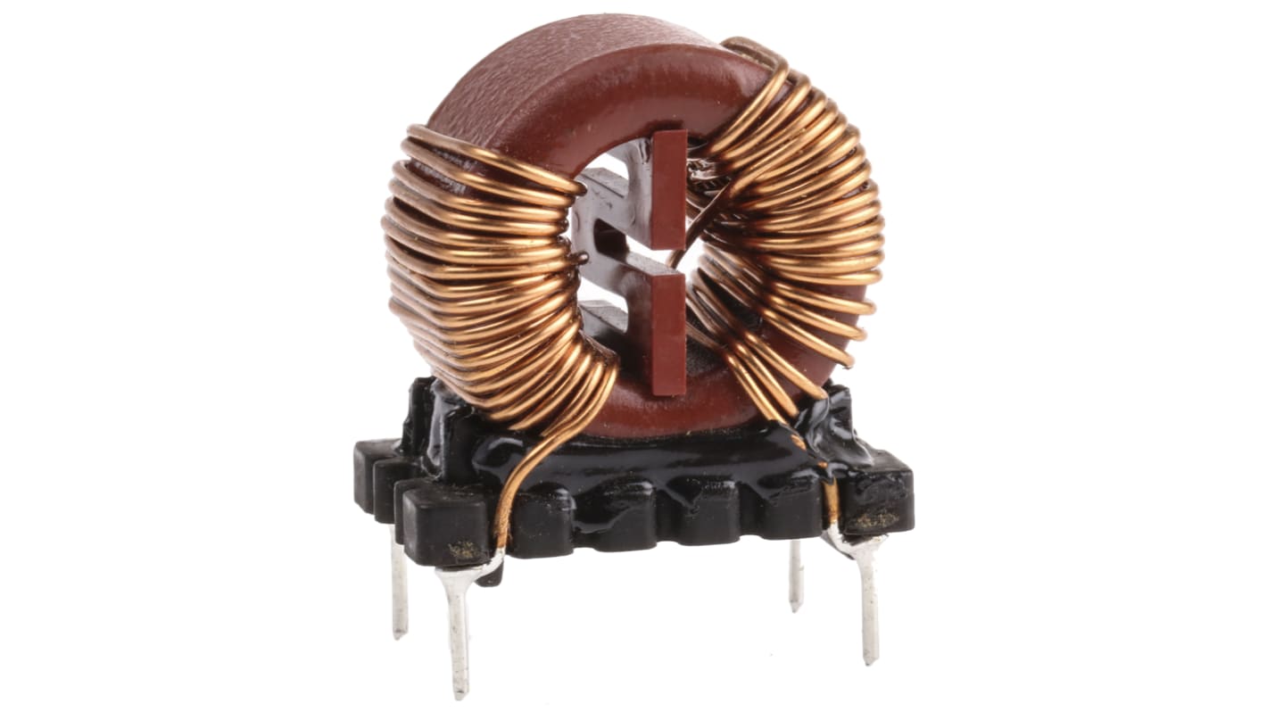Wurth 5 mH ±30% Leaded Inductor, 6A Idc, 45mΩ Rdc, WE-CMB