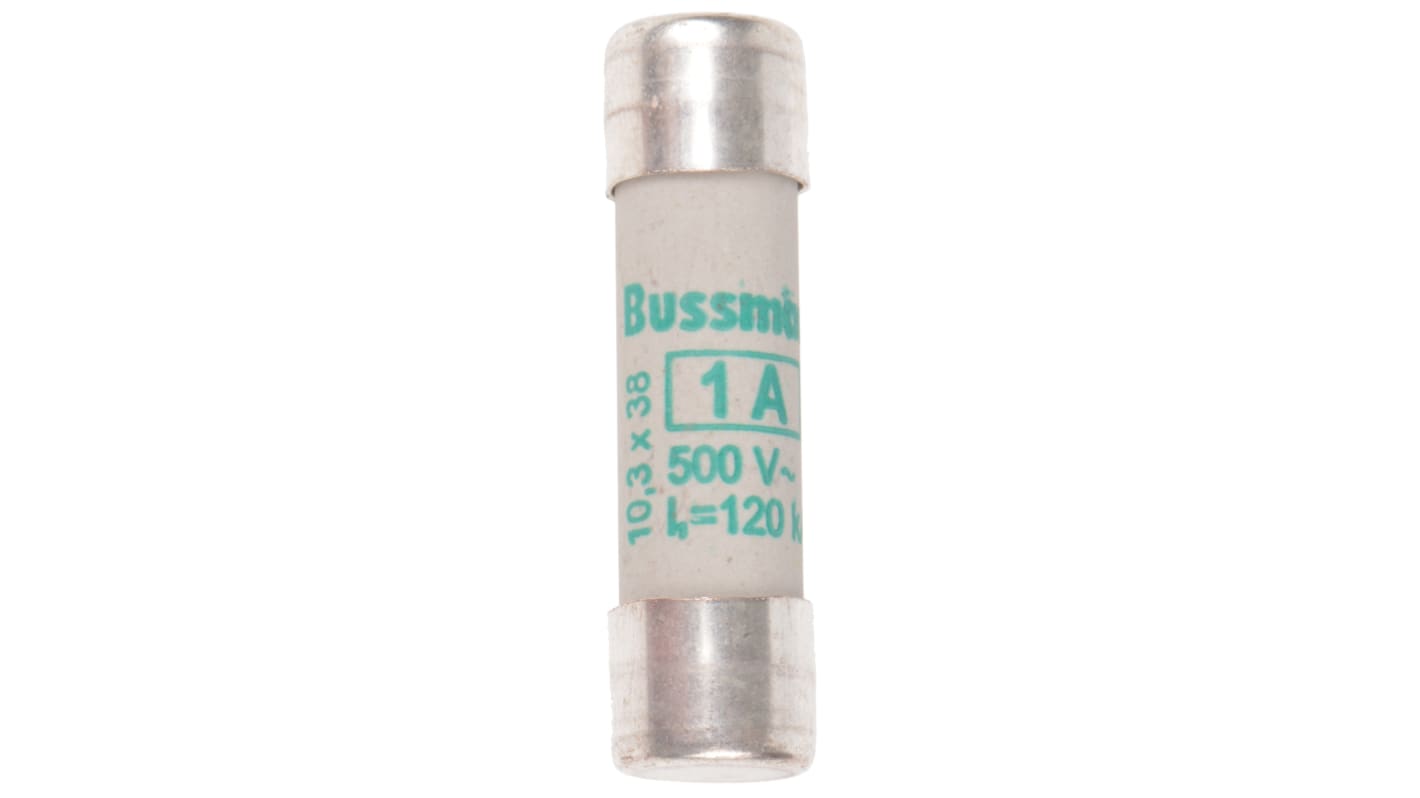 Fusibile a cartuccia Eaton, 1A, Ø 10 x 38mm, 500V ca