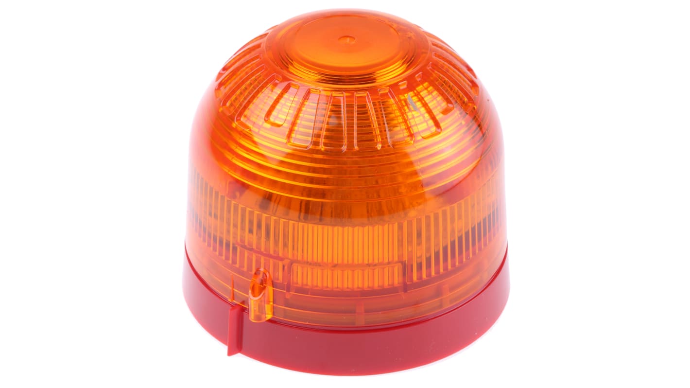 PSB0026 Klaxon Sonos Series Amber Flashing Beacon, 17 → 60 V dc