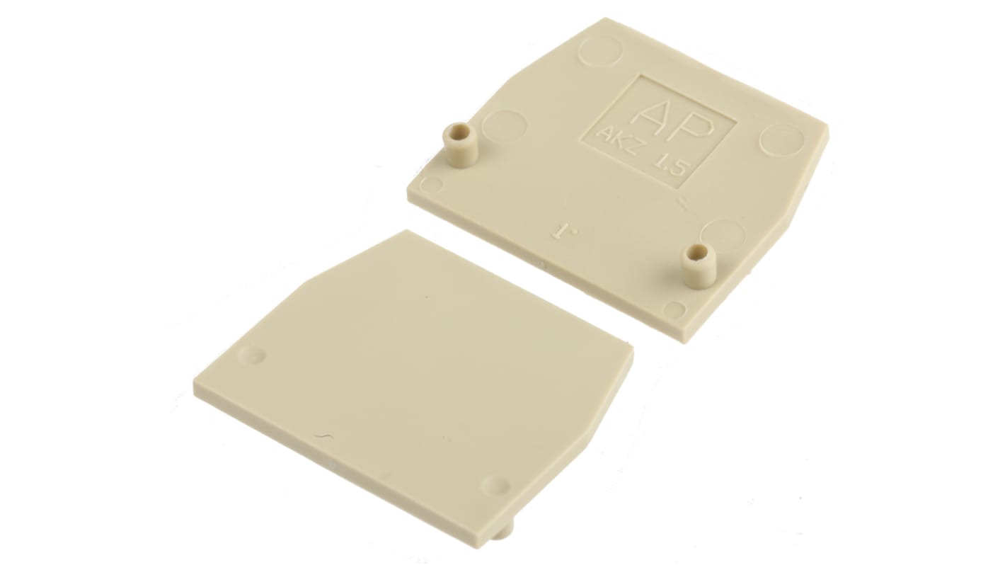 0340560000 Weidmuller AP Series End Cover for Use with DIN Rail