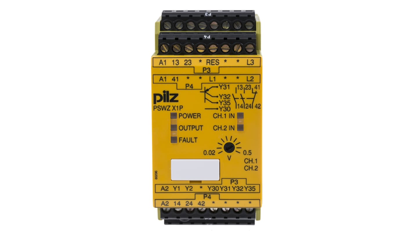 777949 Pilz Single/DualChannel Speed/Standstill Monitoring Safety