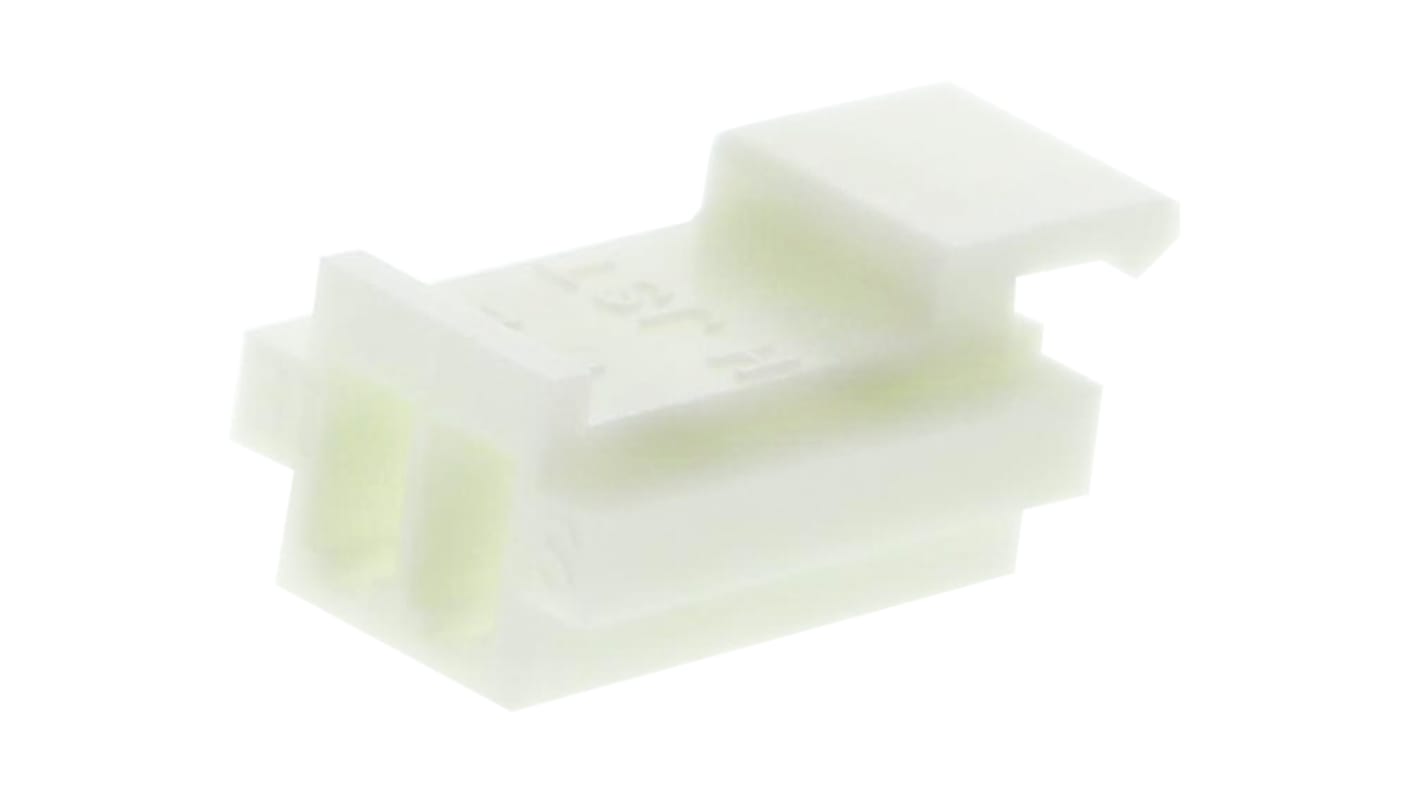 JST, NH Female Connector Housing, 2.5mm Pitch, 2 Way, 1 Row