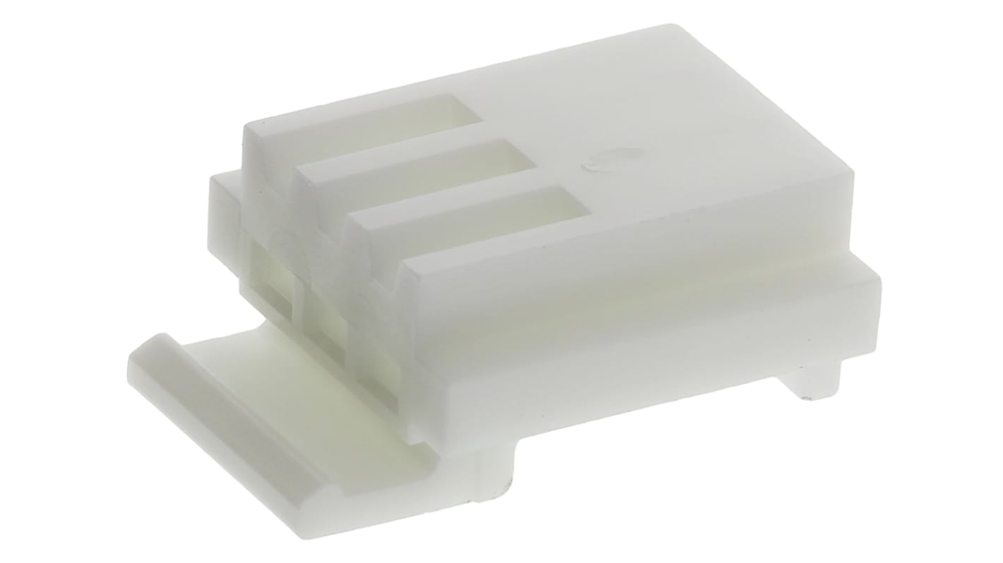 JST, NH Female Connector Housing, 2.5mm Pitch, 3 Way, 1 Row