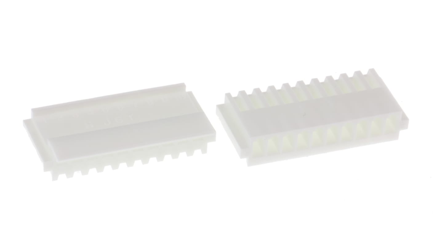 JST NH Steckverbindergehäuse Buchse 2.5mm, 10-polig / 1-reihig Gerade für Trennbarer Crimp-Steckverbinder