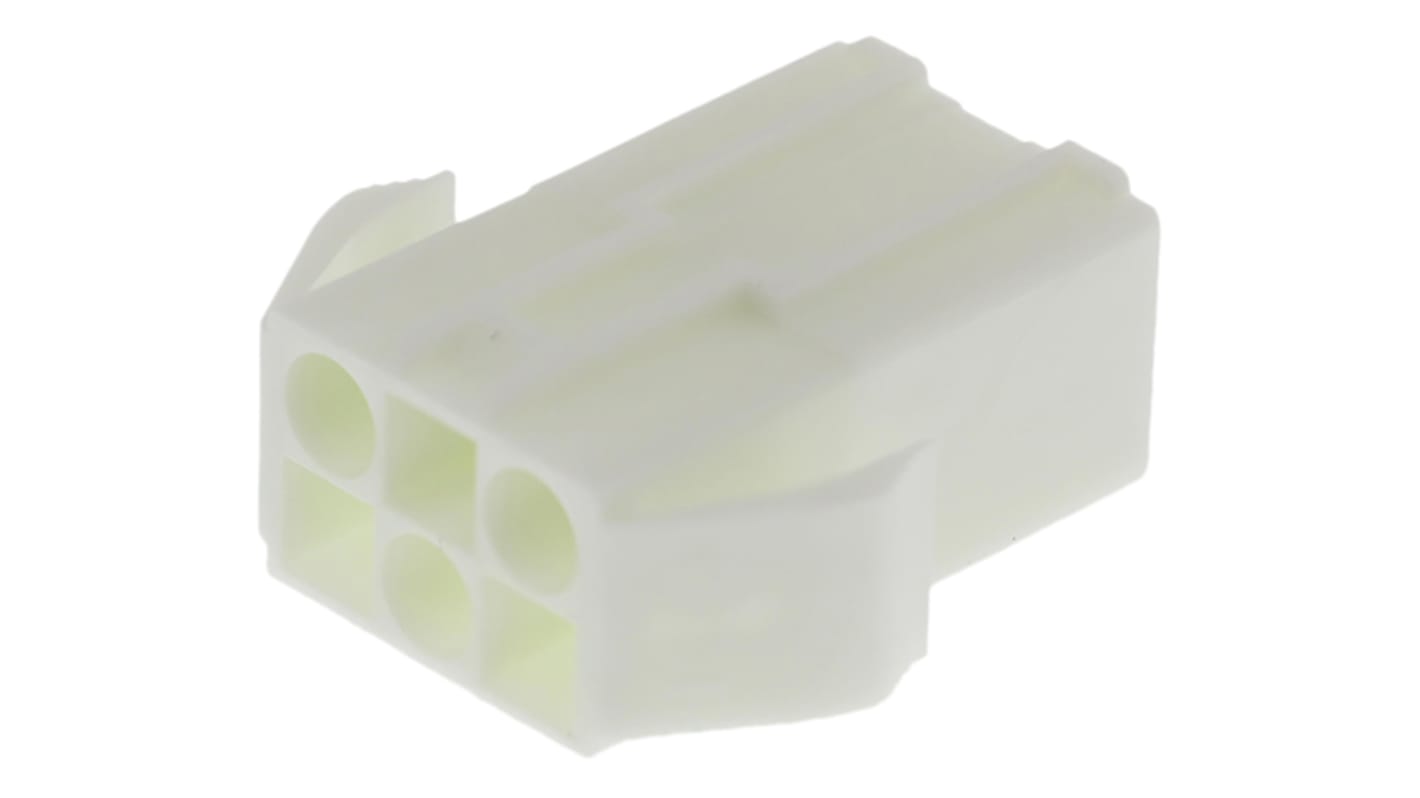 JST, EL Female Connector Housing, 2 Row