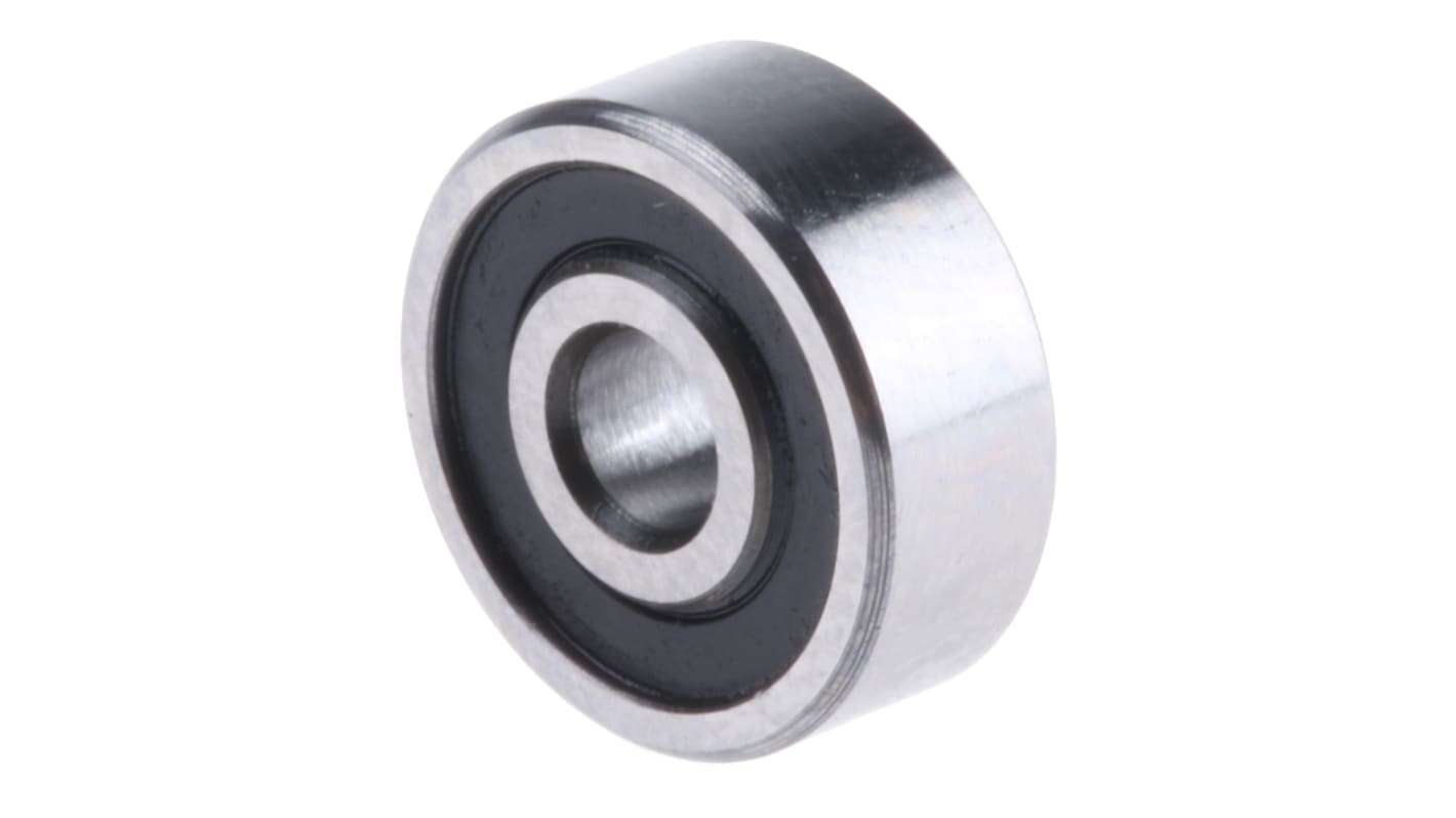 NSK 623-2RS Single Row Deep Groove Ball Bearing- Both Sides Sealed 3mm I.D, 10mm O.D