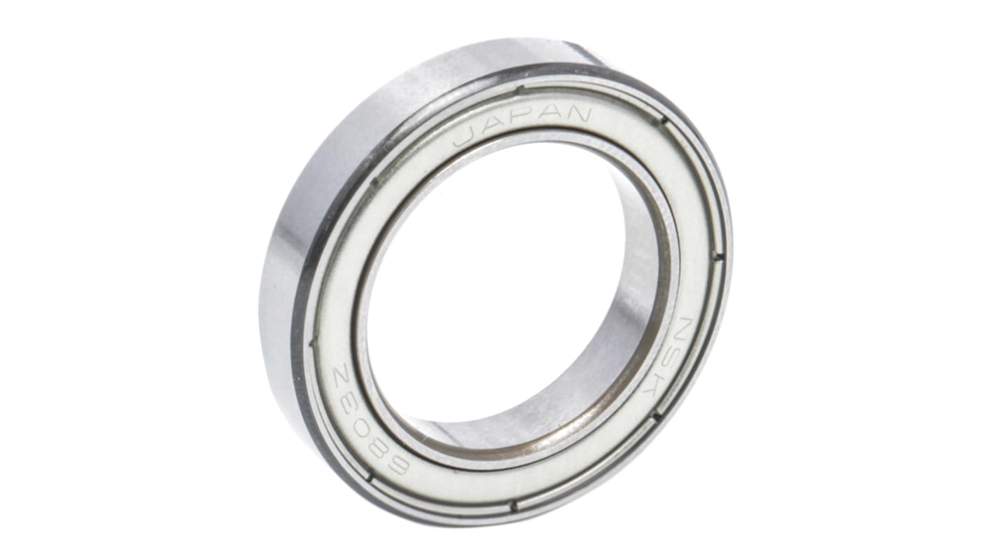 NSK 6803ZZ Single Row Deep Groove Ball Bearing- Both Sides Shielded 17mm I.D, 26mm O.D