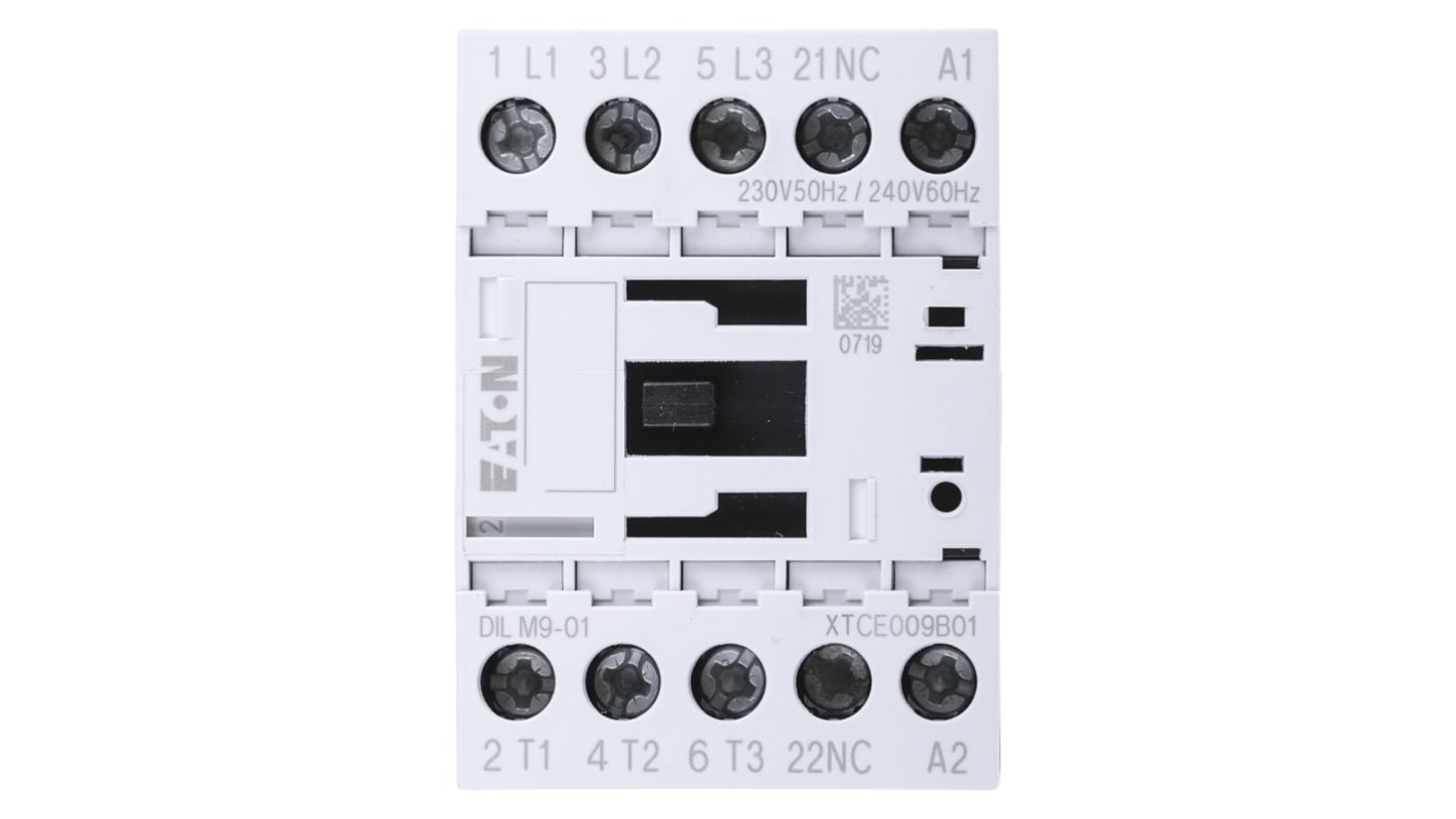 Eaton xStart Eaton Moeller Leistungsschütz / 230 V ac Spule, 3 -polig 3 Schließer, 400 V ac / 9 A