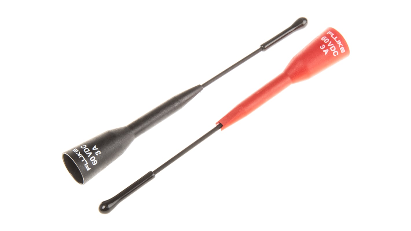 Sonda a puntale Fluke, 60V, Nero, rosso