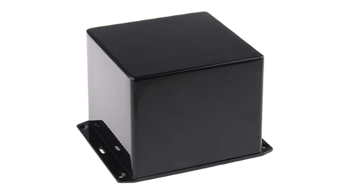 Caja Hammond de ABS pirroretardante Negro, 120 x 120 x 94mm, IP54