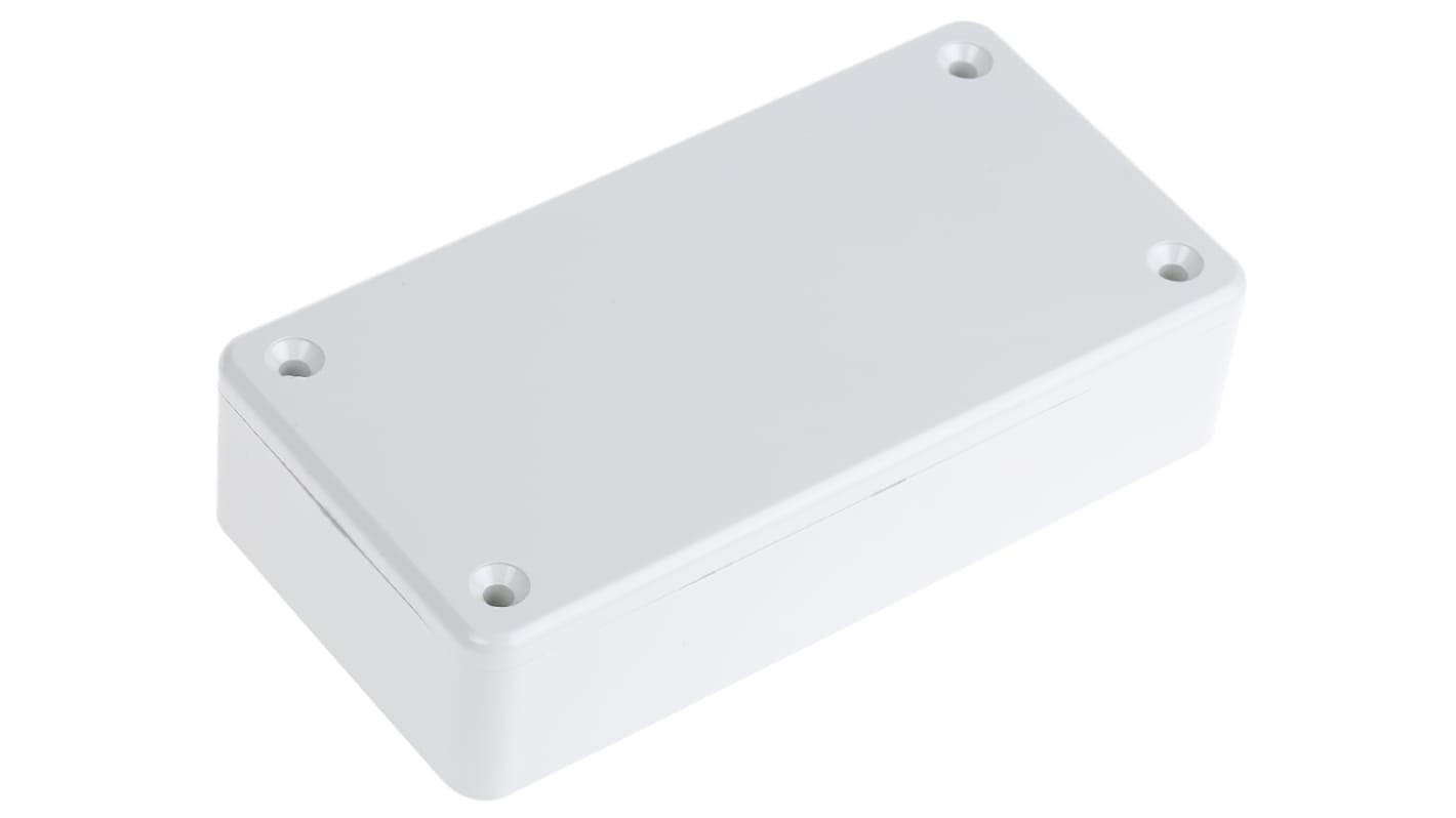 Boîtier Hammond 1591 en ABS ignifuge, 100 x 50 x 25mm, Gris IP54