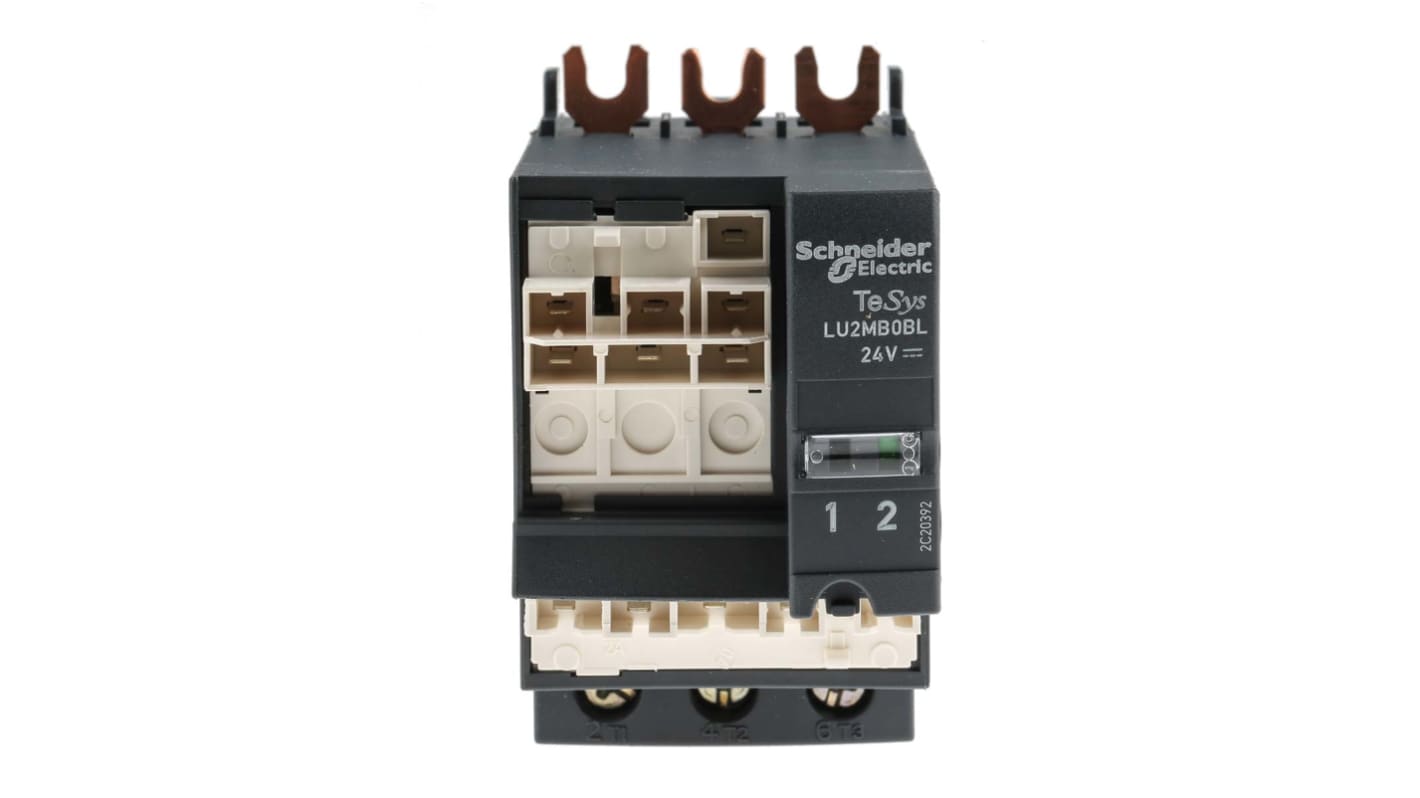 Bloque de funcionamiento en marcha atrás Schneider Electric LU2M, 0.15 s, 0.075 s, 230 V, 440 V, 500 V, 690 V, para uso