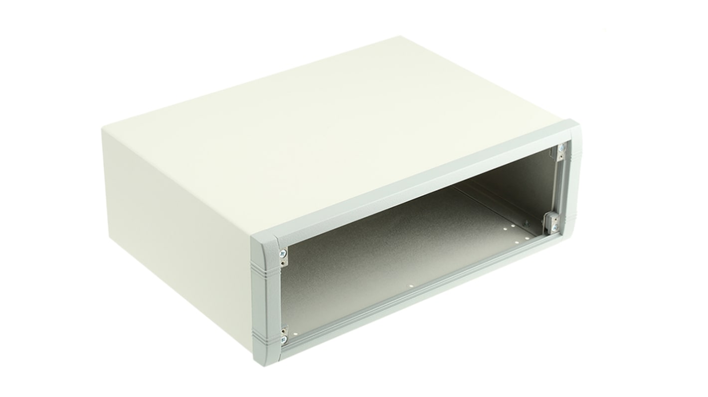 Caja para instrumentación METCASE de Aluminio Gris, 260 x 350 x 120mm, IP40