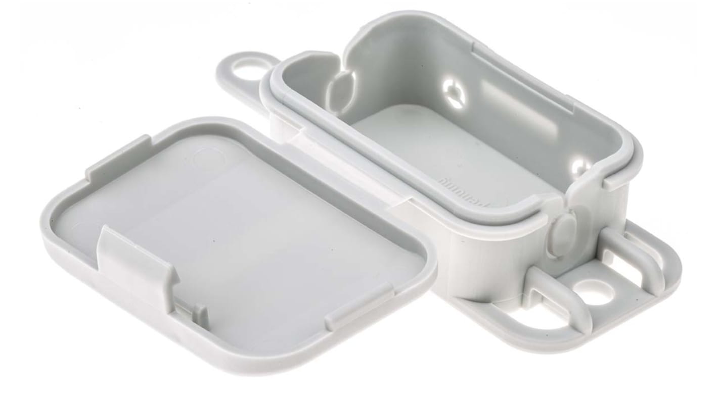 Caja de conexiones Spelsberg 33490401, 4, Polipropileno, Gris, 56mm, 40mm, 23mm, 56 x 40 x 23mm, IP20