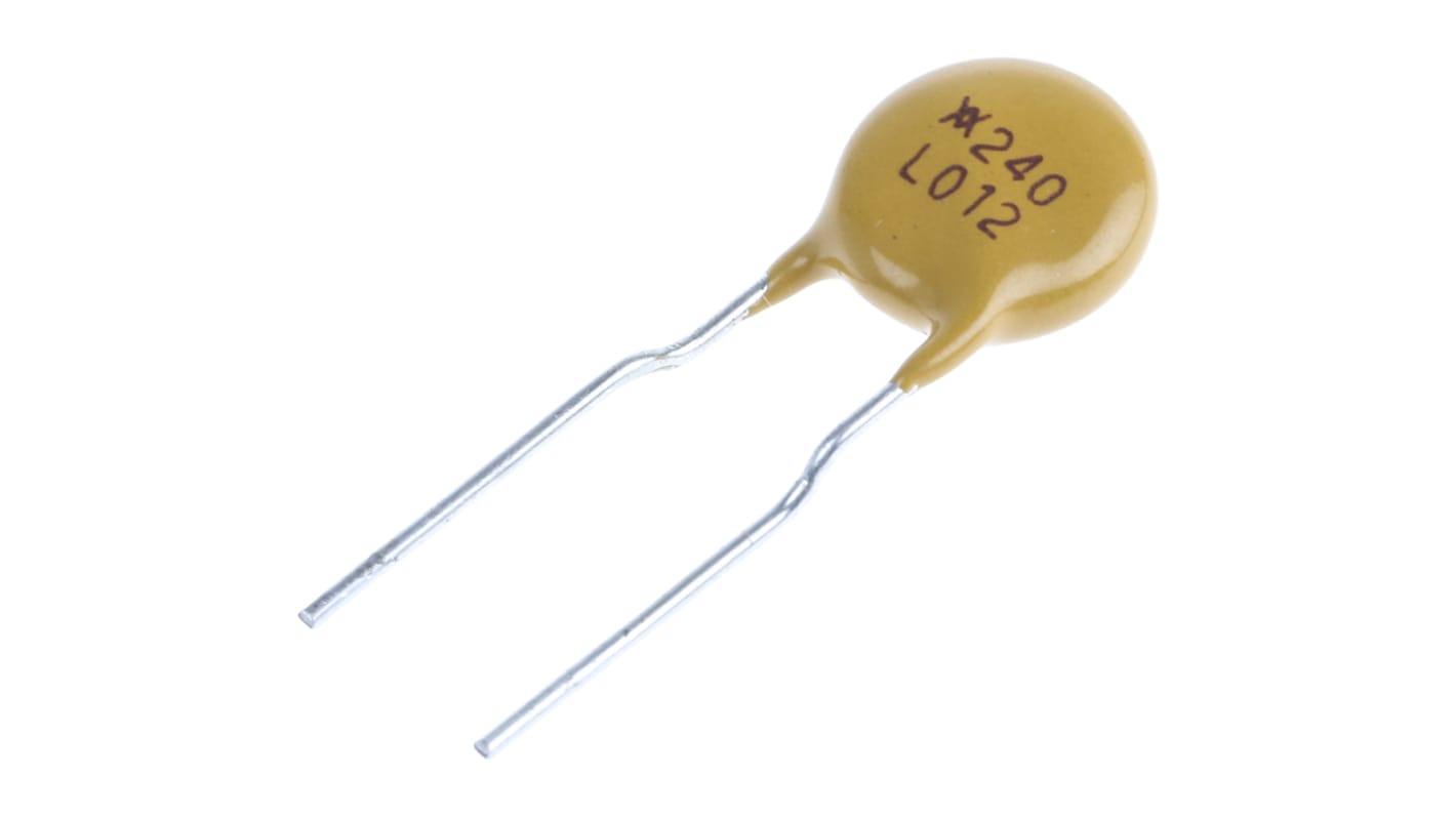 Littelfuse 0.12A Resettable Fuse, 240V dc