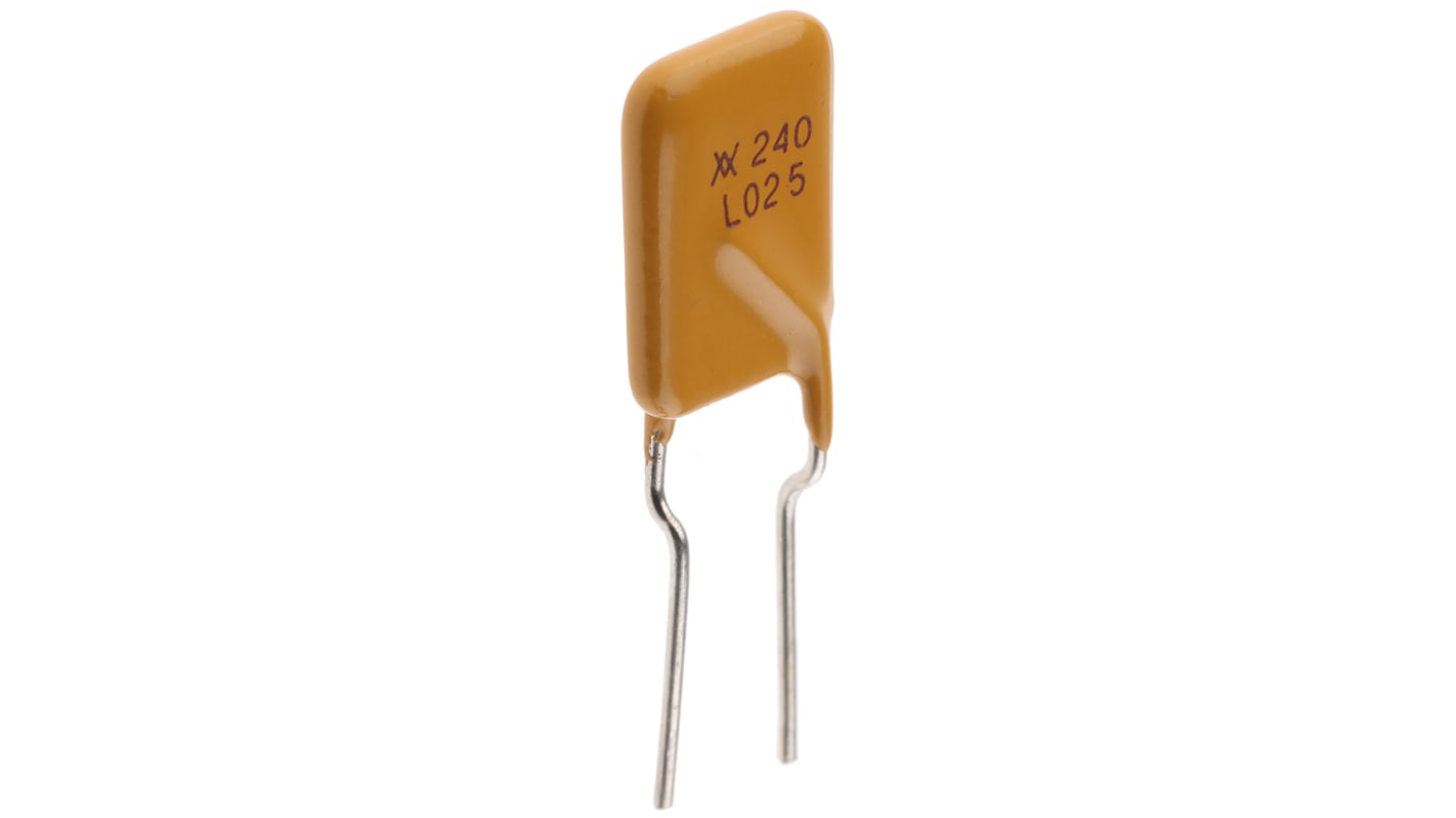 Resetovatelná pojistka 0.25A Littelfuse 240V dc