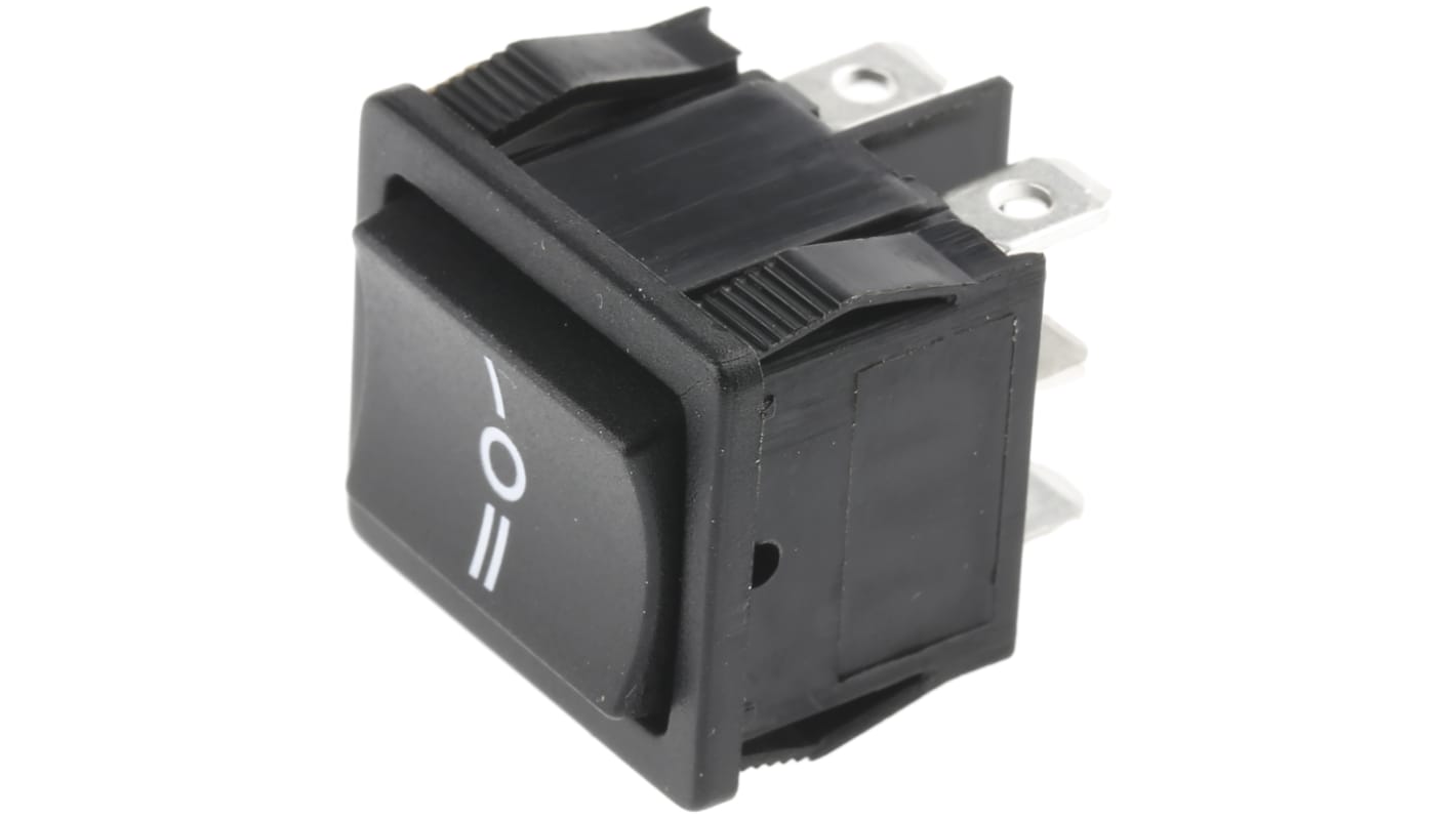 TE Connectivity DPDT, On-Off-(On) Rocker Switch Panel