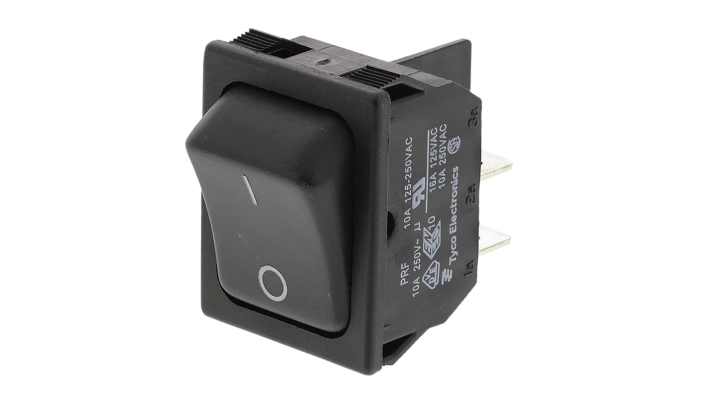 1634201-2 | TE Connectivity DPST, On-Off Rocker Switch Panel Mount | RS