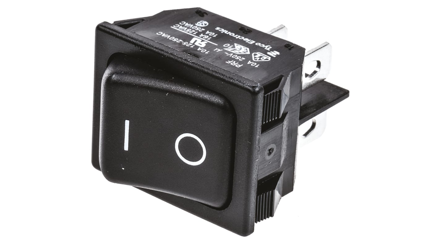 1634201-3 | TE Connectivity DPST, On-Off Rocker Switch Panel Mount | RS