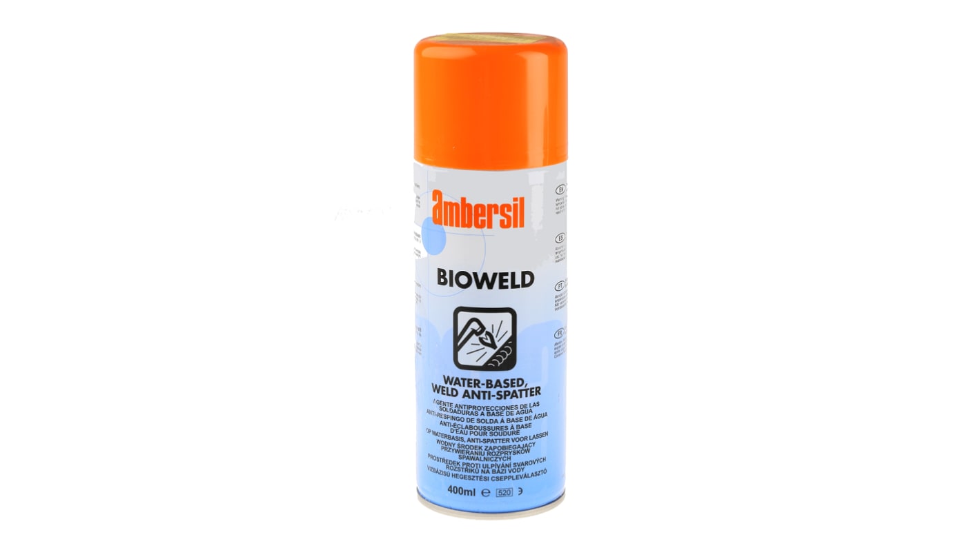 31621AB Ambersil BIOWELD Anti Splatter Spray, 400ml RS