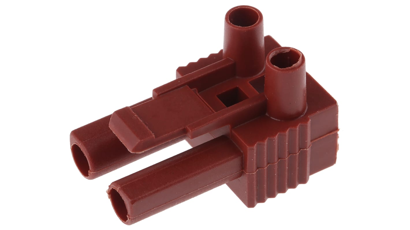 RS PRO Non-Fused Terminal Block, 2-Way, 16A, 2.5 mm² Wire, Screw Down Termination