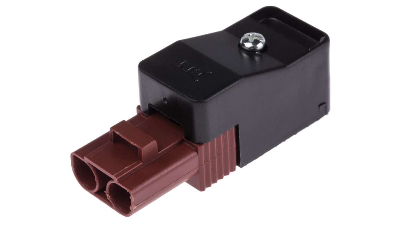 RS PRO Non-Fused Terminal Block, 2-Way, 16A, 2.5 mm² Wire, Screw Down Termination