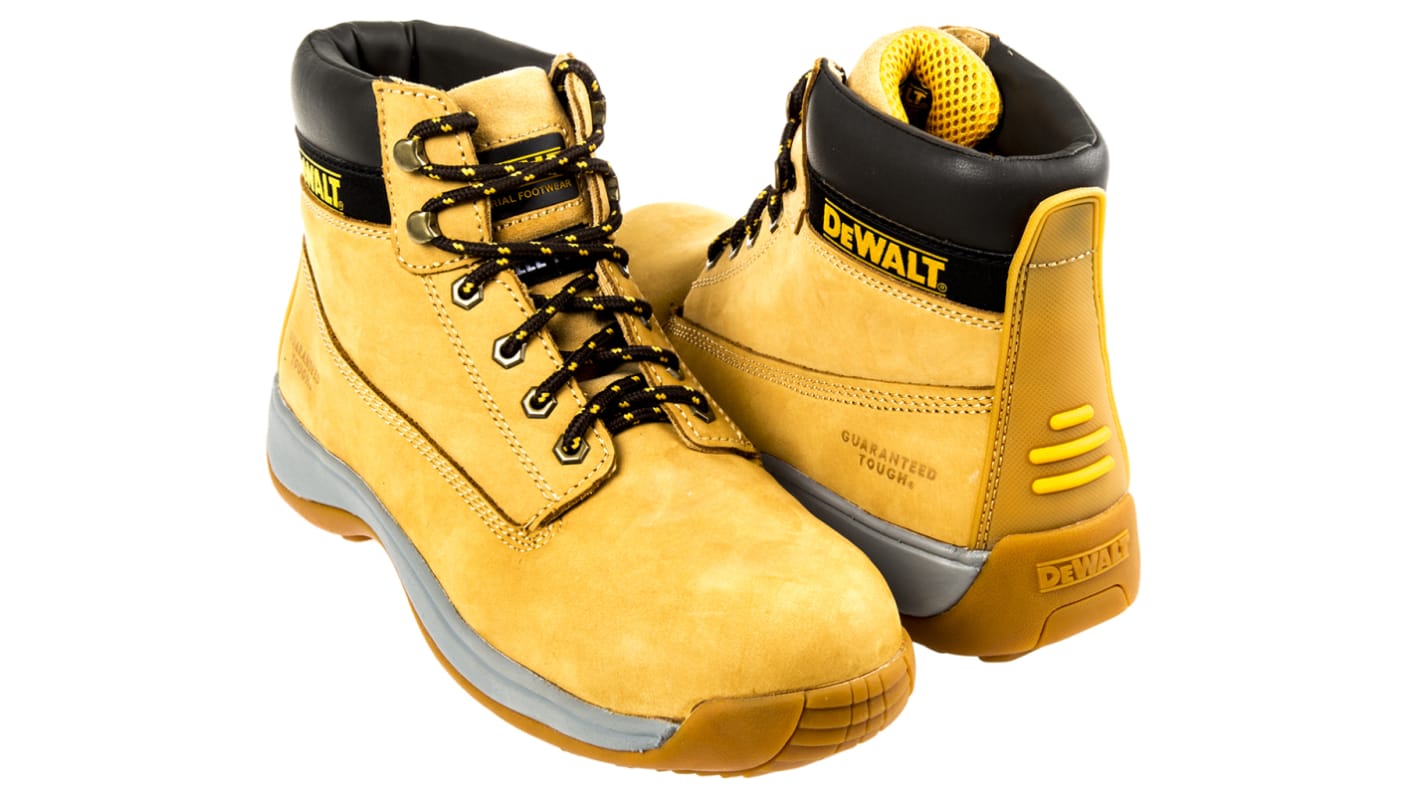 DeWALT 安全靴 UK 9 ハニー APPRENTICE SIZE 9