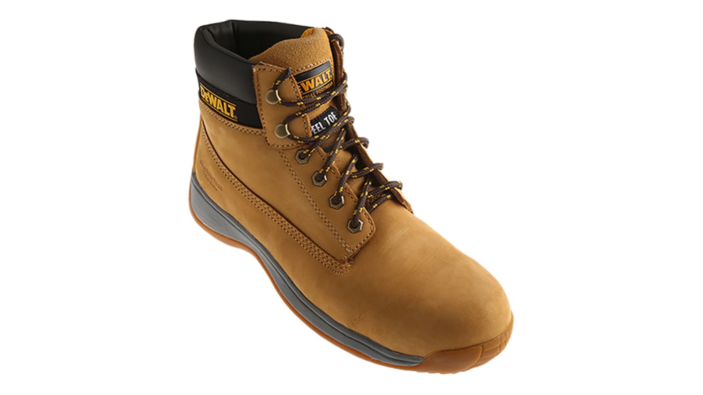 DeWALT Apprentice EN20345 SB, Herren, Sicherheitsstiefel Beige, mit Stahl-Schutzkappe, Größe 44 / UK 10