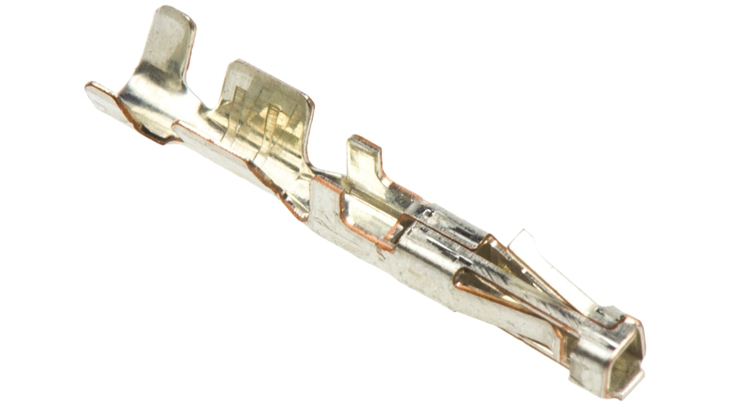 TE Connectivity Micro MATE-N-LOK Series Female Crimp Terminal, 24AWG Min, 20AWG Max