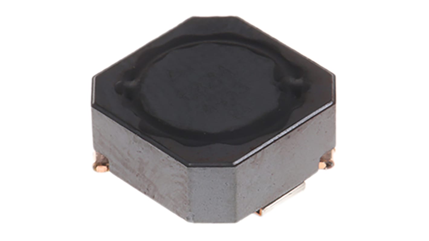 Inductor de montaje en superficie bobinado EPCOS, 6,8 μH, ±20%, núcleo de Ferrita, apantallado, 4.3A Idc, Serie