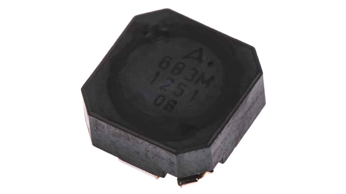 EPCOS, B82462-G4 Shielded Wire-wound SMD Inductor with a Ferrite Core, 68 μH ±20% Wire-Wound 1.3A Idc